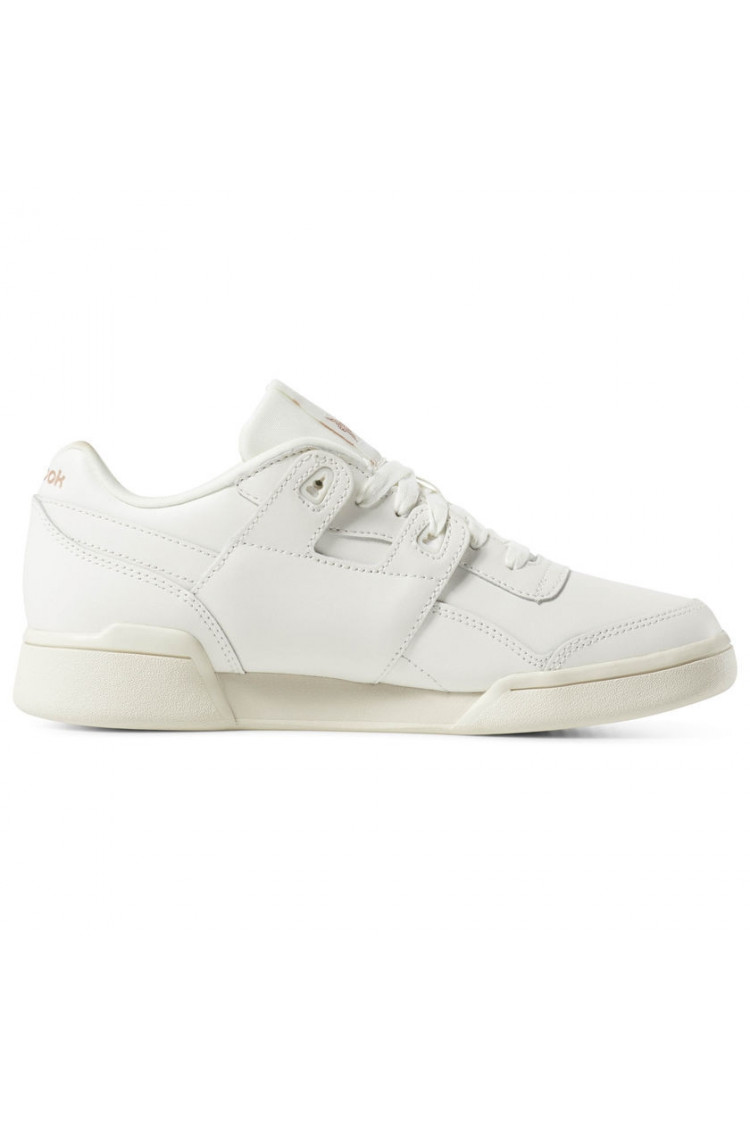 Baskets Reebok Workout Lo Plus blanc