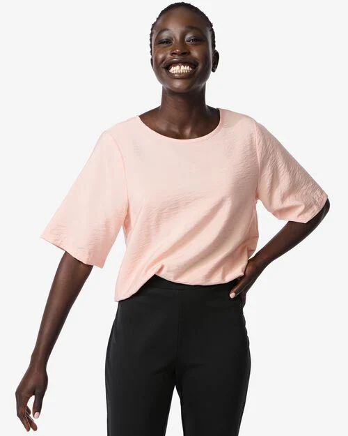 t-shirt Lara pour femmes  rose