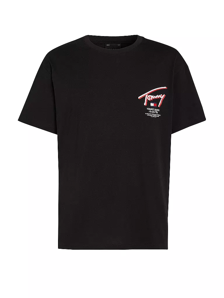 TOMMY JEANS T-Shirt schwarz