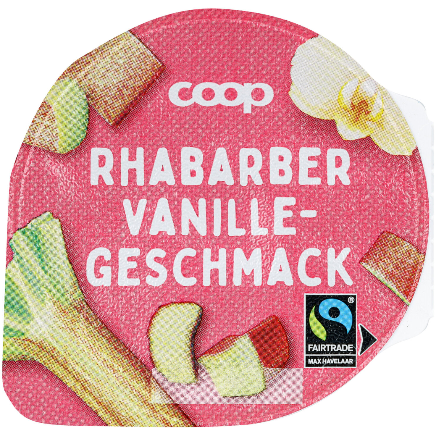 Fairtrade Joghurt Rhabarber & Vanille 2x180g
