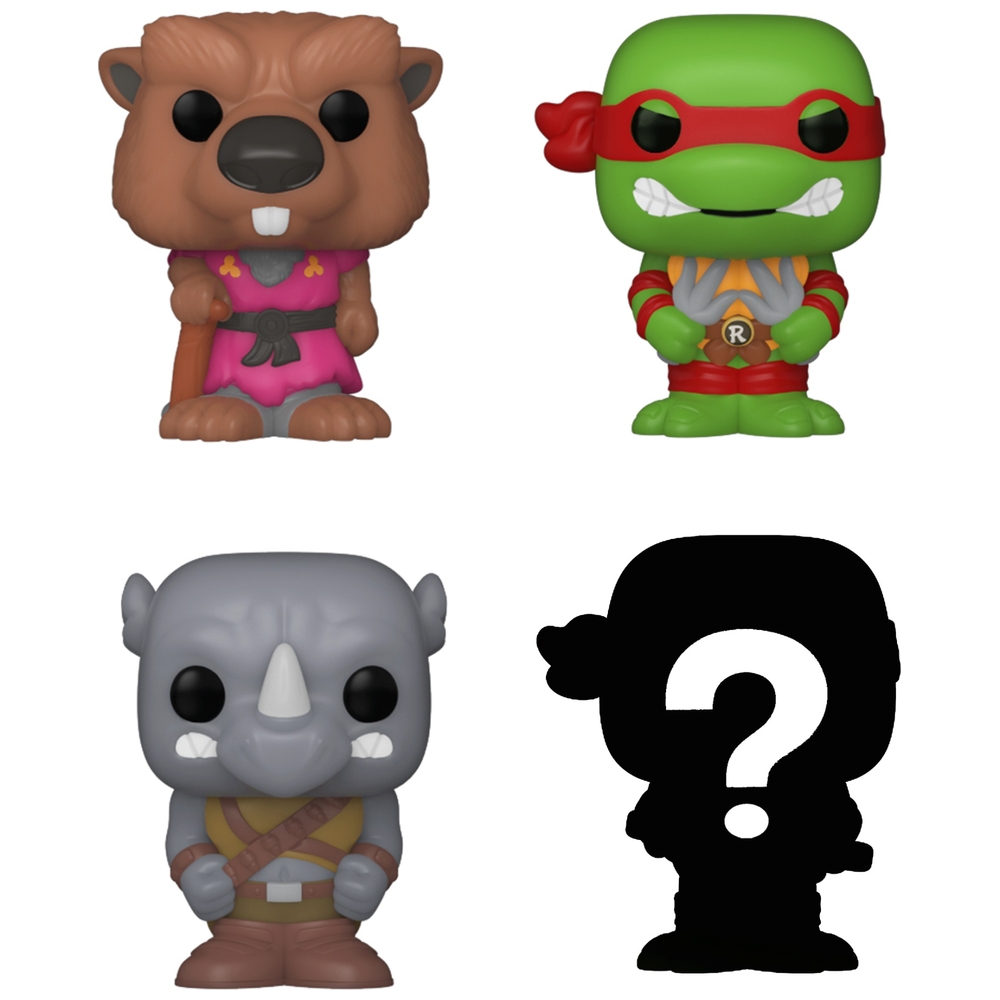 POP! Vinyl: Bitty POP Teenage Mutant Ninja Turtles Splinter 4er-Pack