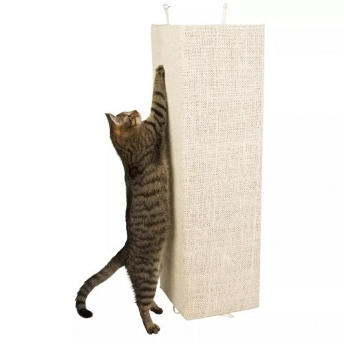 Arranhador bege para gatos