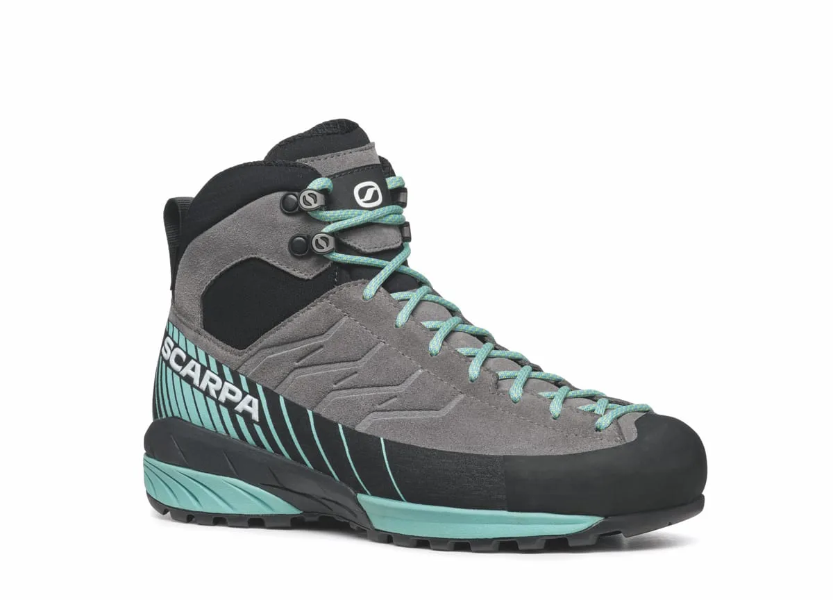 Scarpa Mescalito Mid Gtx Wmn Midgray-Aqua