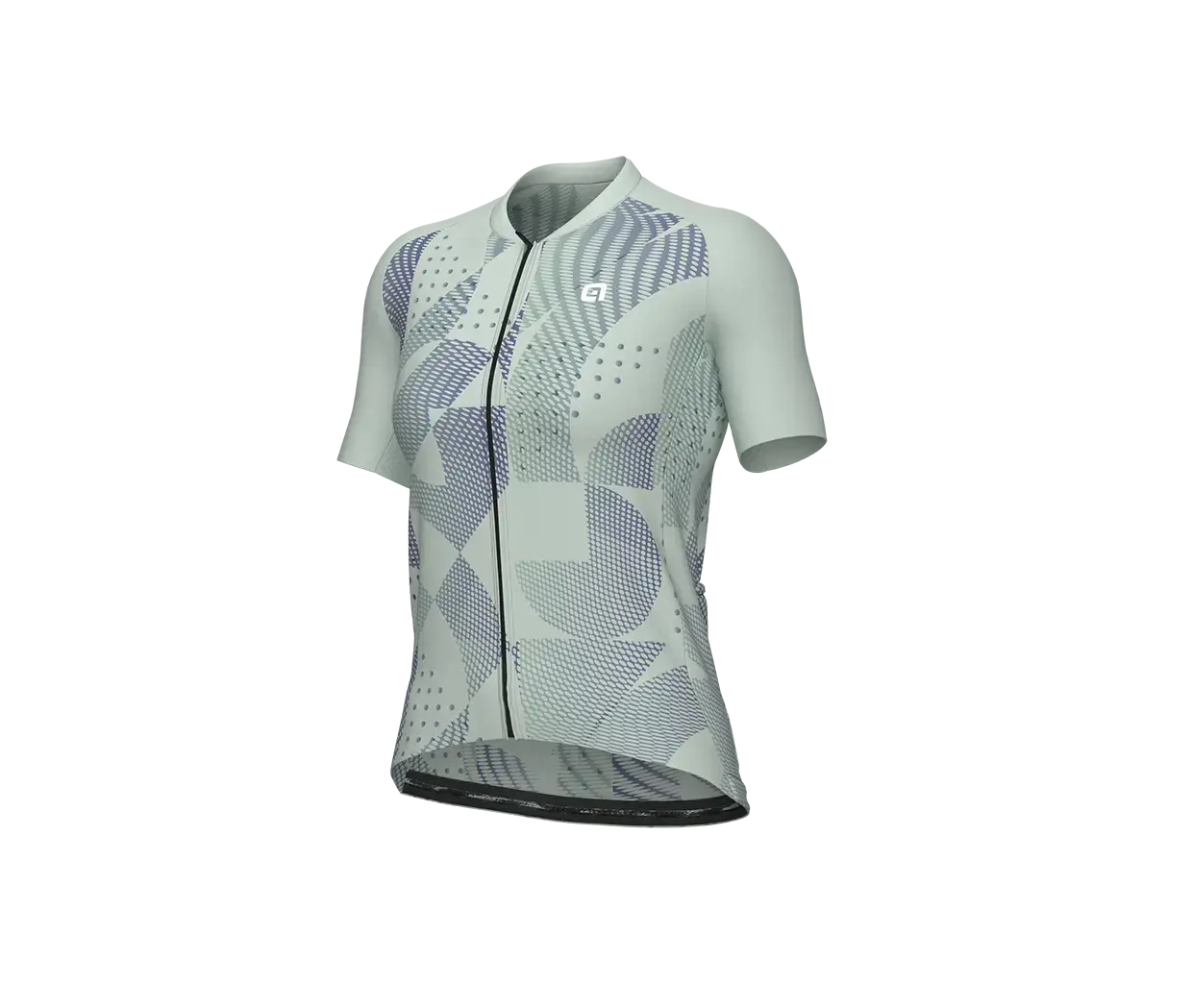 Ale Pragma Enjoy Fietsshirt Korte Mouwen Mintgroen Dames