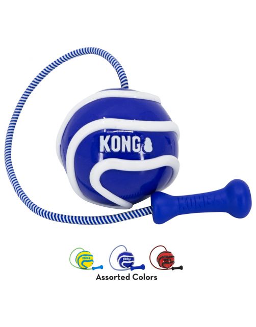 Kong Wavz Bunji Ball - Hondenspeelgoed - Ø6.5x49 cm Medium