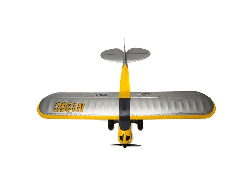 Hobbyzone Motorflugzeug Carbon Cub S2 1300 mm SAFE, ARTF Einsteigertaugliches RC Flugzeug mit Busch-Fahrwerk und Spektrum Technik