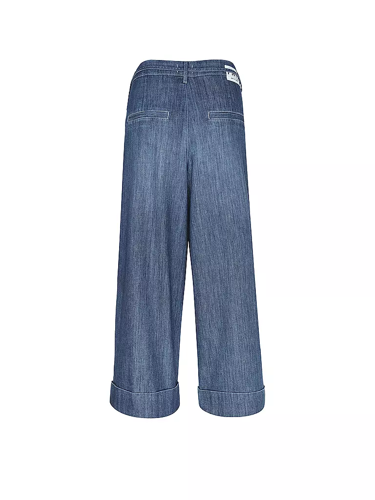 PNTS Jeans Wide Leg Fit THE MINI G dunkelblau