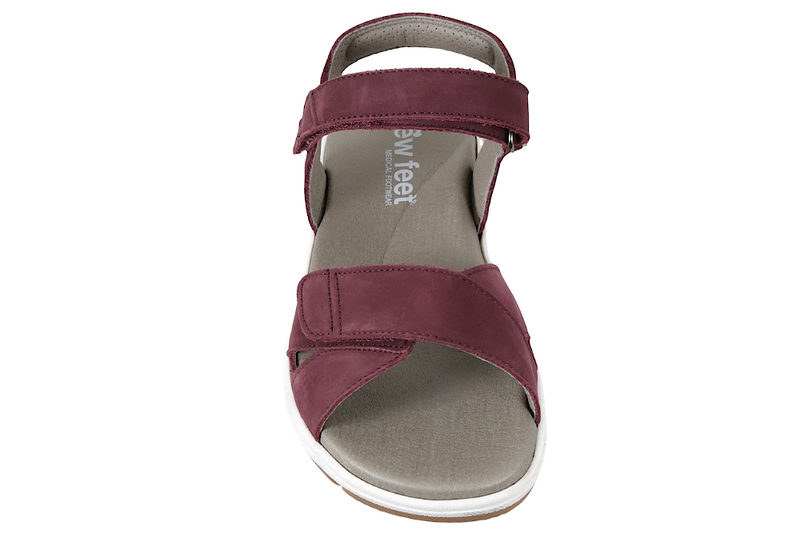 NEW FEET SANDAL I BORDEAUX OLIERET NUBUCK