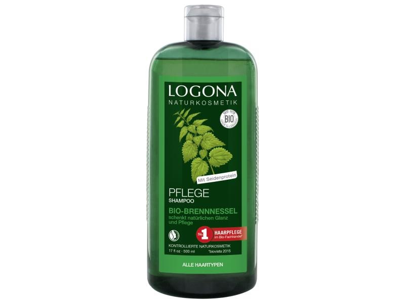 Logona Shampoo Pflege Bio-Brennessel 500 ml Brennessel Pflege-Shampoo