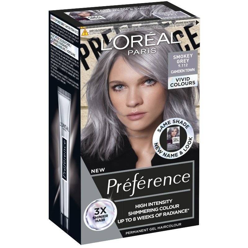 L'Oréal Paris Préférence Vivid Colors - 9.112 Smokey Grey