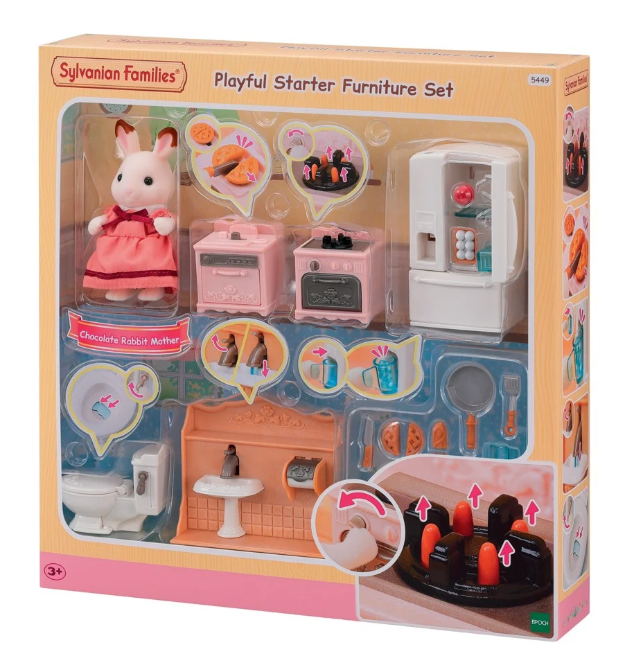 Sylvanian Families - Komplet Møbel Startsæt (5449)