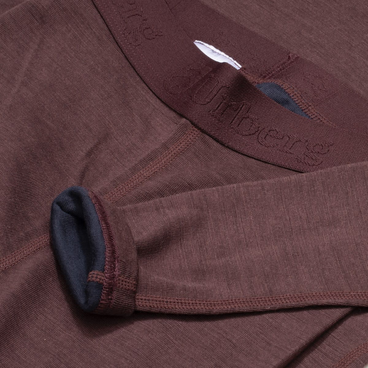 Urberg Merino-Bamboo Base Layer Set Jr Huckleberry/Blue Nights