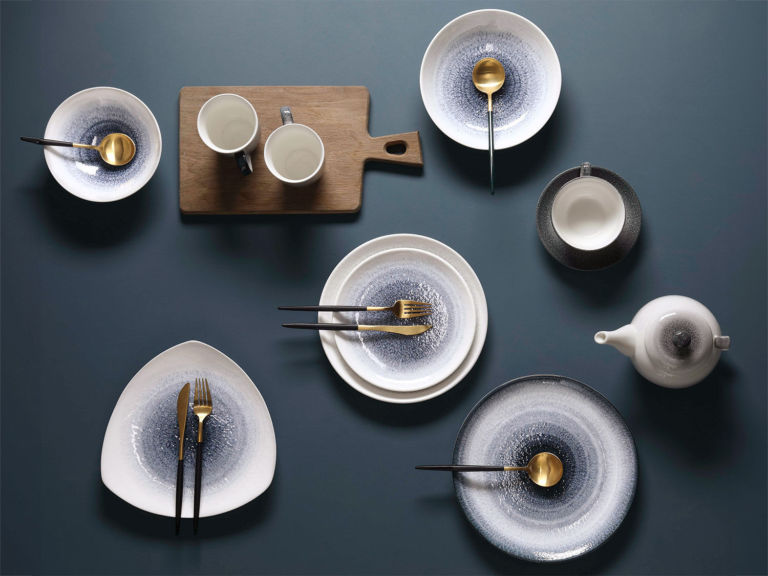 Geschirr-Set Serena, 18-teilig