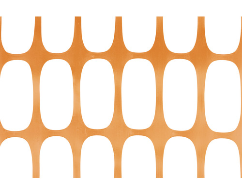 Oranje net (afscheidingsnet), Ø 65 mm, 50 meter