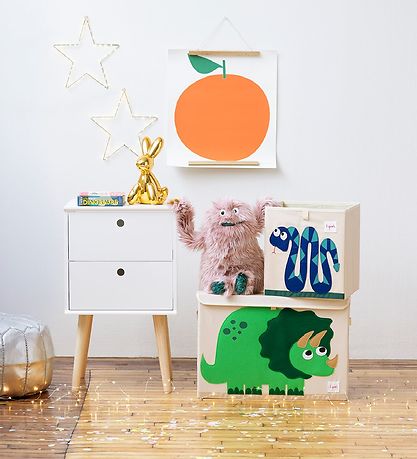 3 Sprouts Aufbewahrungsbox - 38x61x37 - Dinosaur
