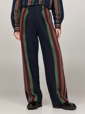 Calça chino listrada Tommy x Pendleton New York
