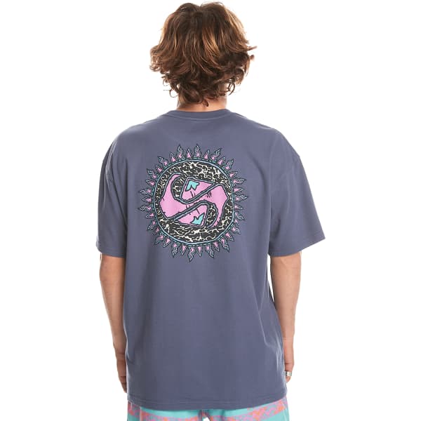 T-shirt QUIKSILVER SPIN CYCLE SS TEE CROWN BLUE