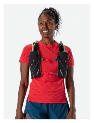 Gilet Hydratation Femme Nathan Pinnacle 4 Noir/Rouge