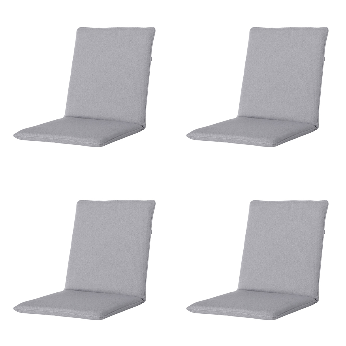 Madison Manchester light  Stapelstoelkussen - Set van 4