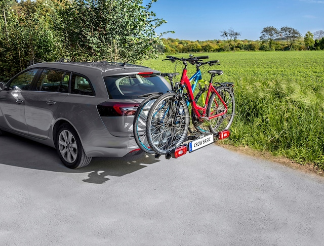EUFAB Kupplungsfahrradträger »EUFAB 11569 CROW BASIC« E-Bike geeignet