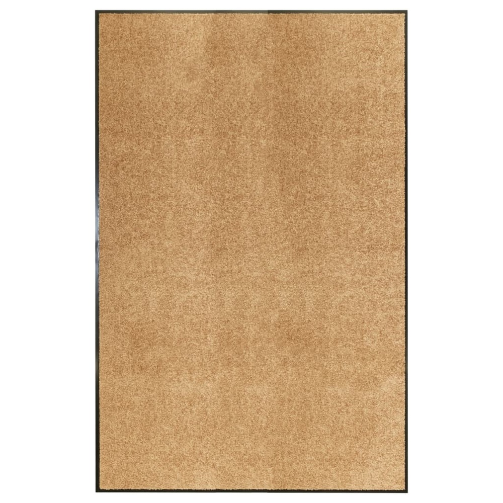 Paillasson lavable crème 120x180 cm