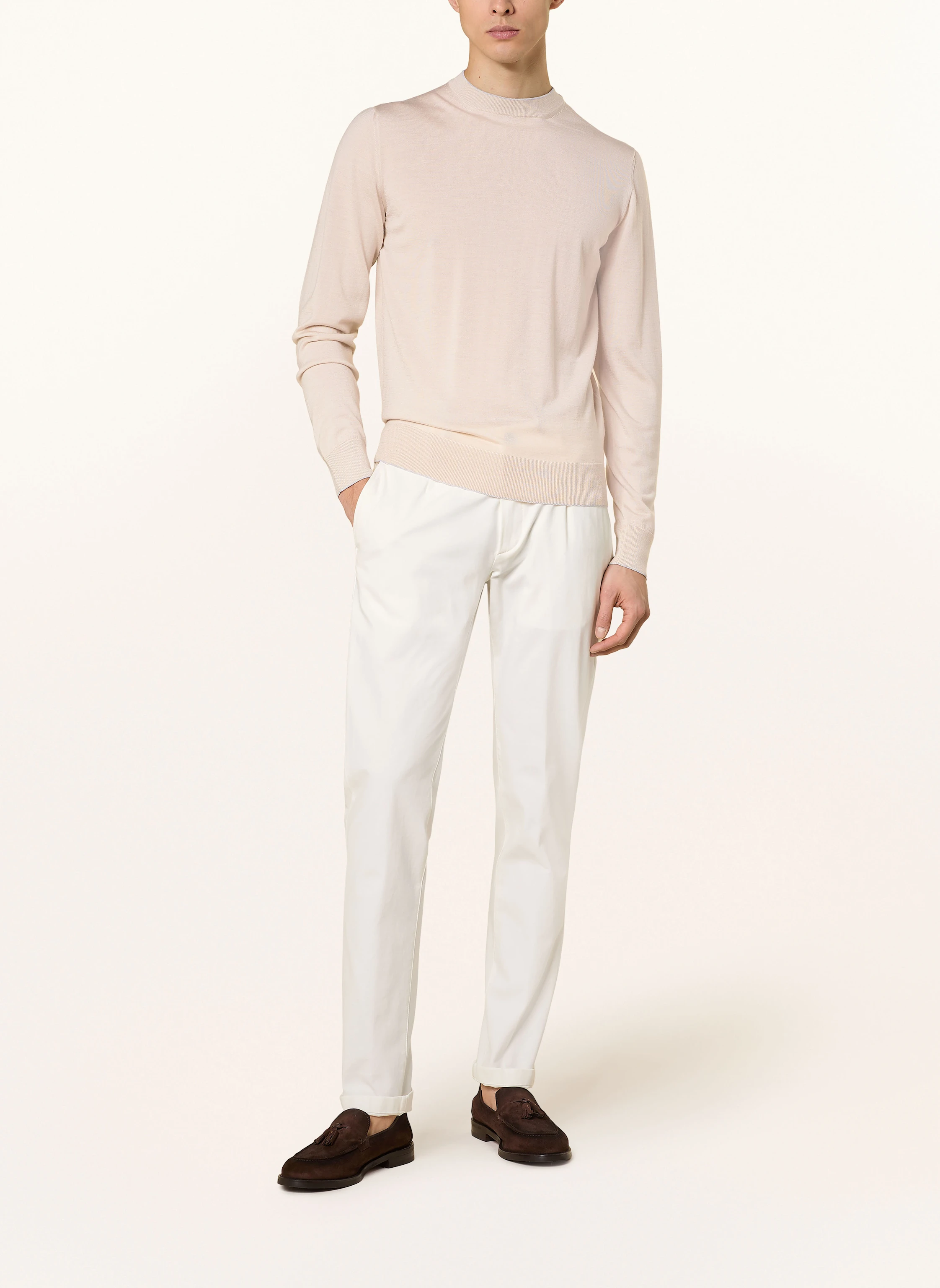 eleventy Pullover mit Seide