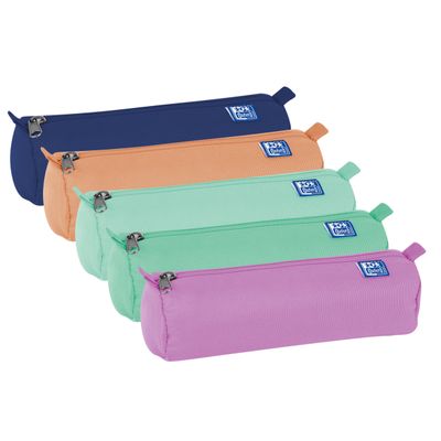Trousse ronde Oxford Classique - 1 compartiment - disponible dans différentes couleurs - Hamelin
