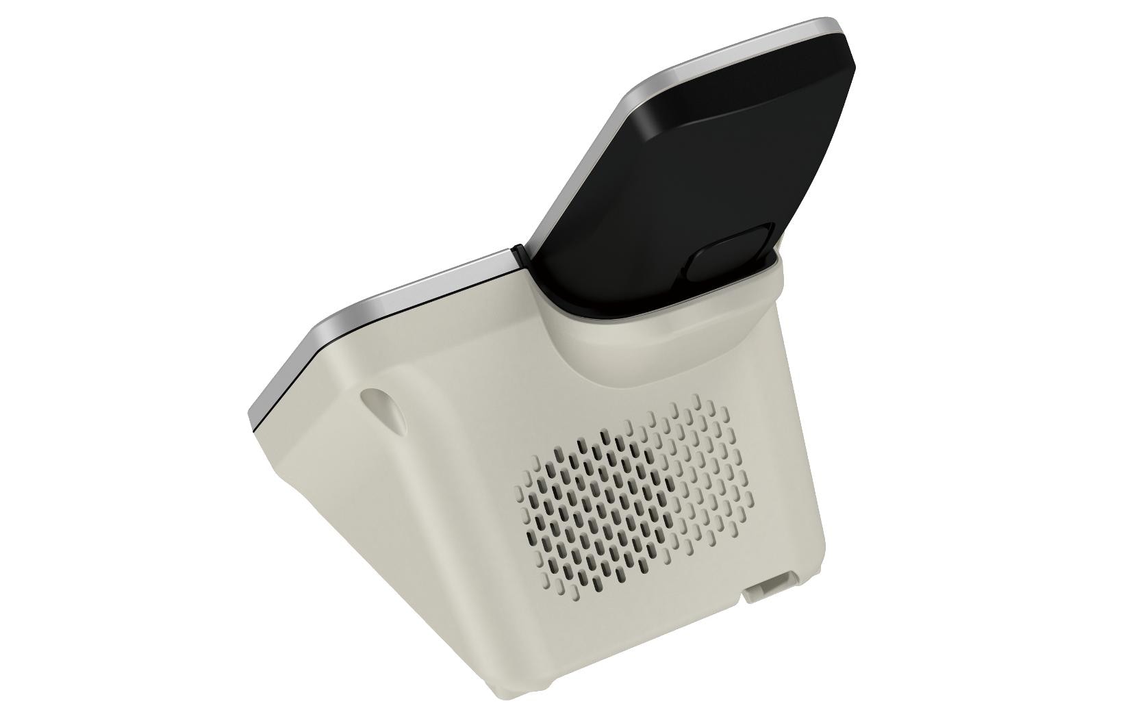 Schnurlostelefon KX-TGD323SLW Trio Schwarz/Silber<br>Grosses 3-fach DECT-Schnurlostelefon Set