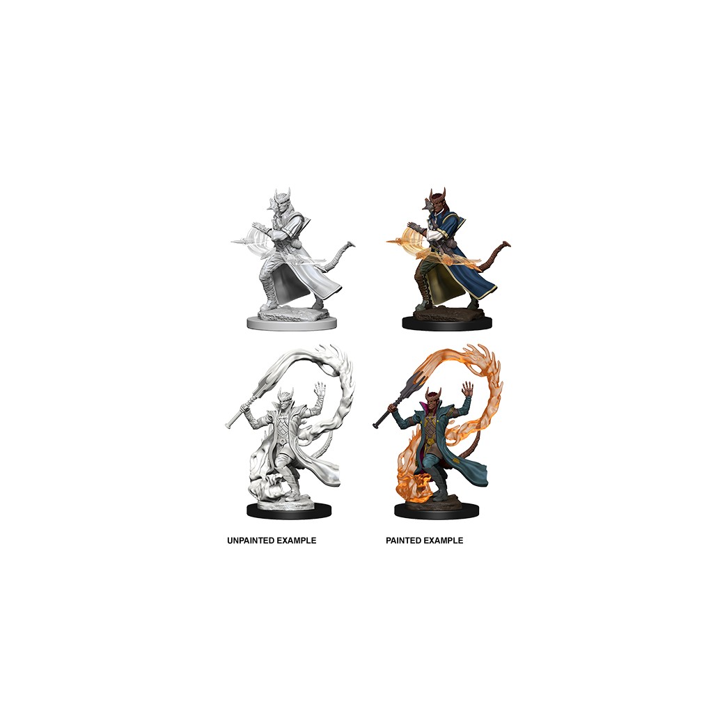 D&D Nolzur's Marvelous Unpainted Miniatures: Tiefling Male Sorcerer