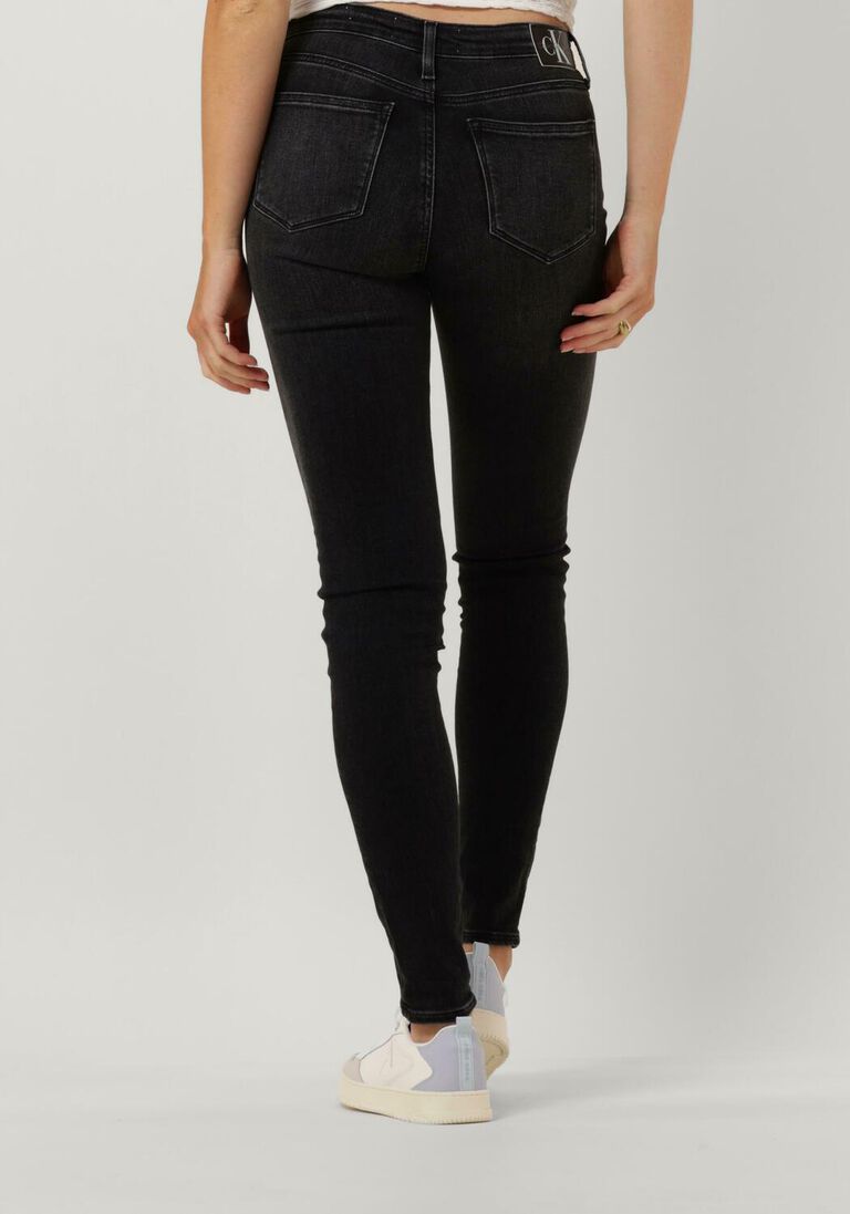 CALVIN KLEIN zwarte calvin klein skinny jeans mid rise skinny