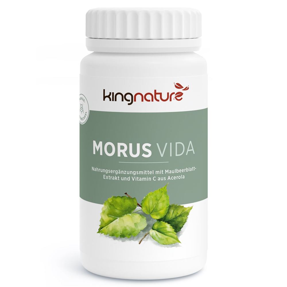 KINGNATURE MORUS Vida<br>72 Stück, Dose, Hartkapsel