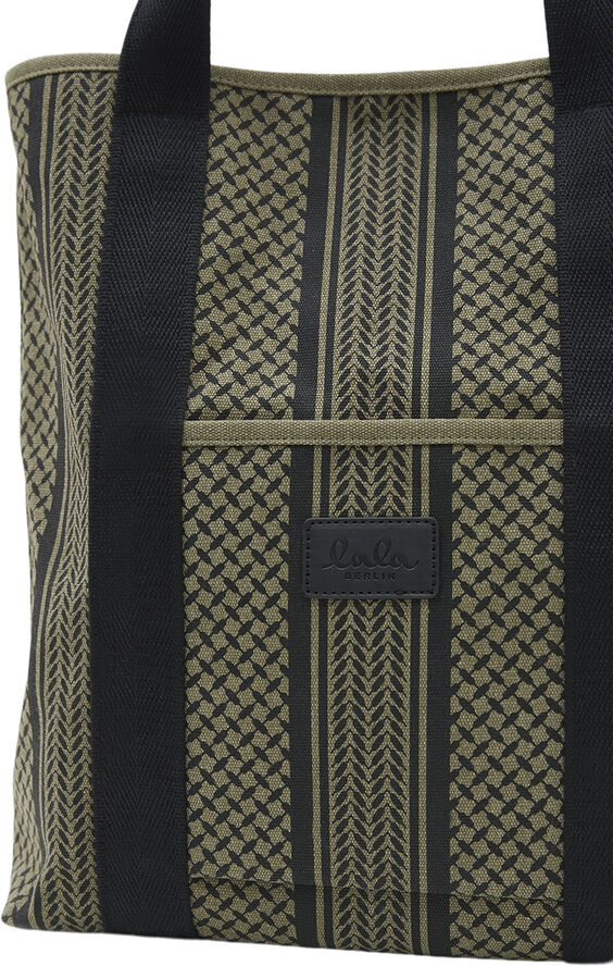 Lala Berlin Tote Carmela Olive/black