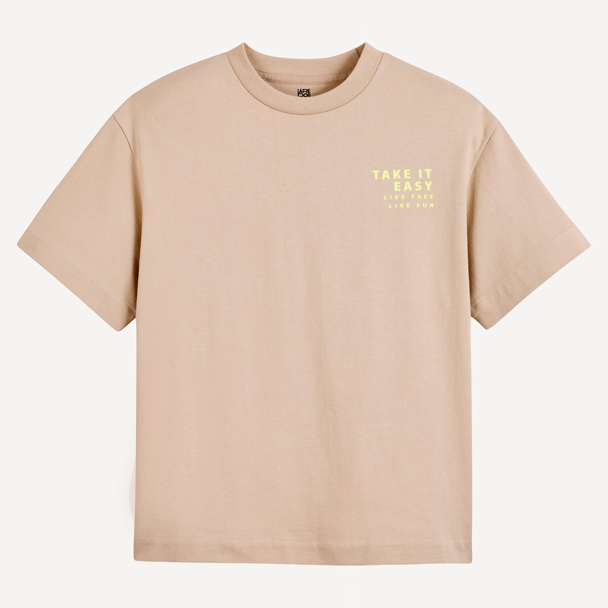 COLEÇÕES LA REDOUTE<br>Camiseta de manga curta com 