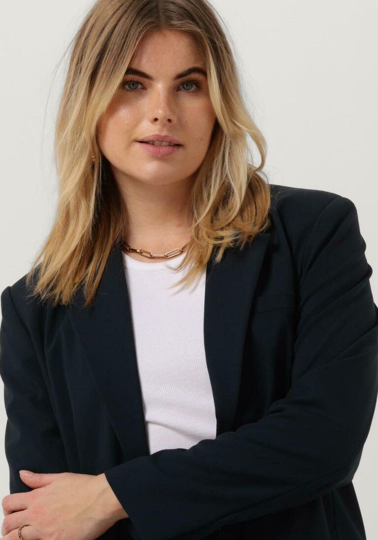 MODSTR\u00D6M donkerblauwe modstr&ouml;m blazer anker blazer