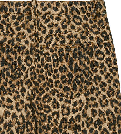 Vero Moda Girl Jeans - VmDaisy - Sølver Mink/Leopard
