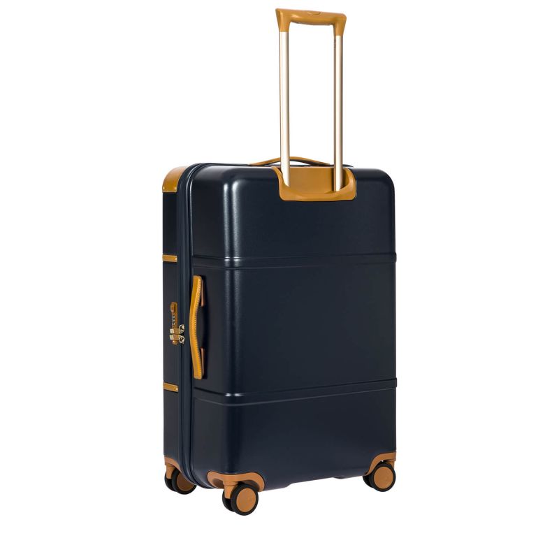 Valise rigide Bellagio 70.5 cm Bleu/Tabac
