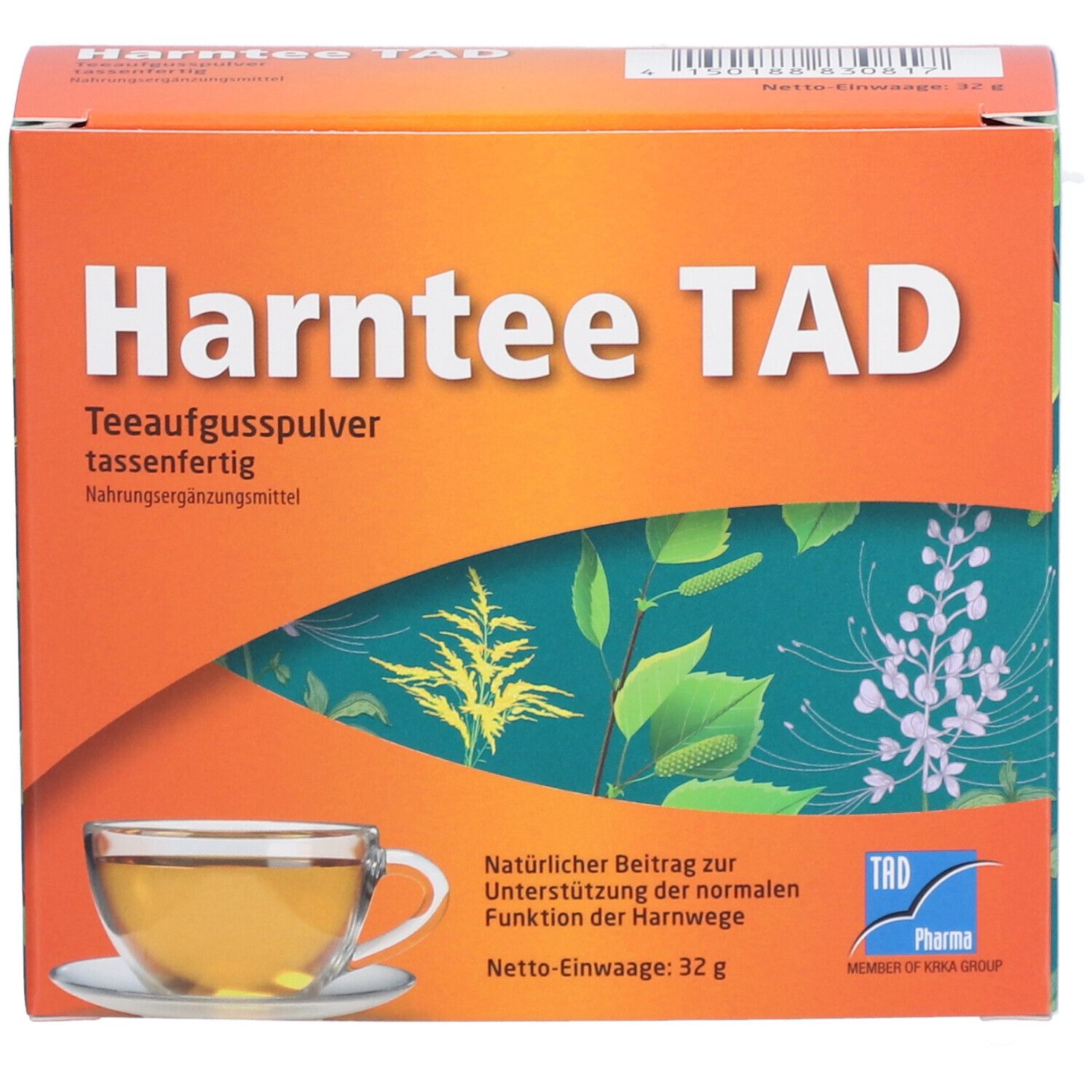 HARNTEE TAD Sticks Teeaufgusspulver