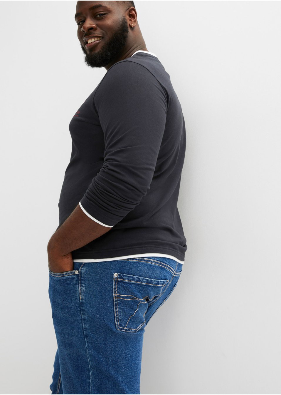 Jean extensible Loose Fit, Straight