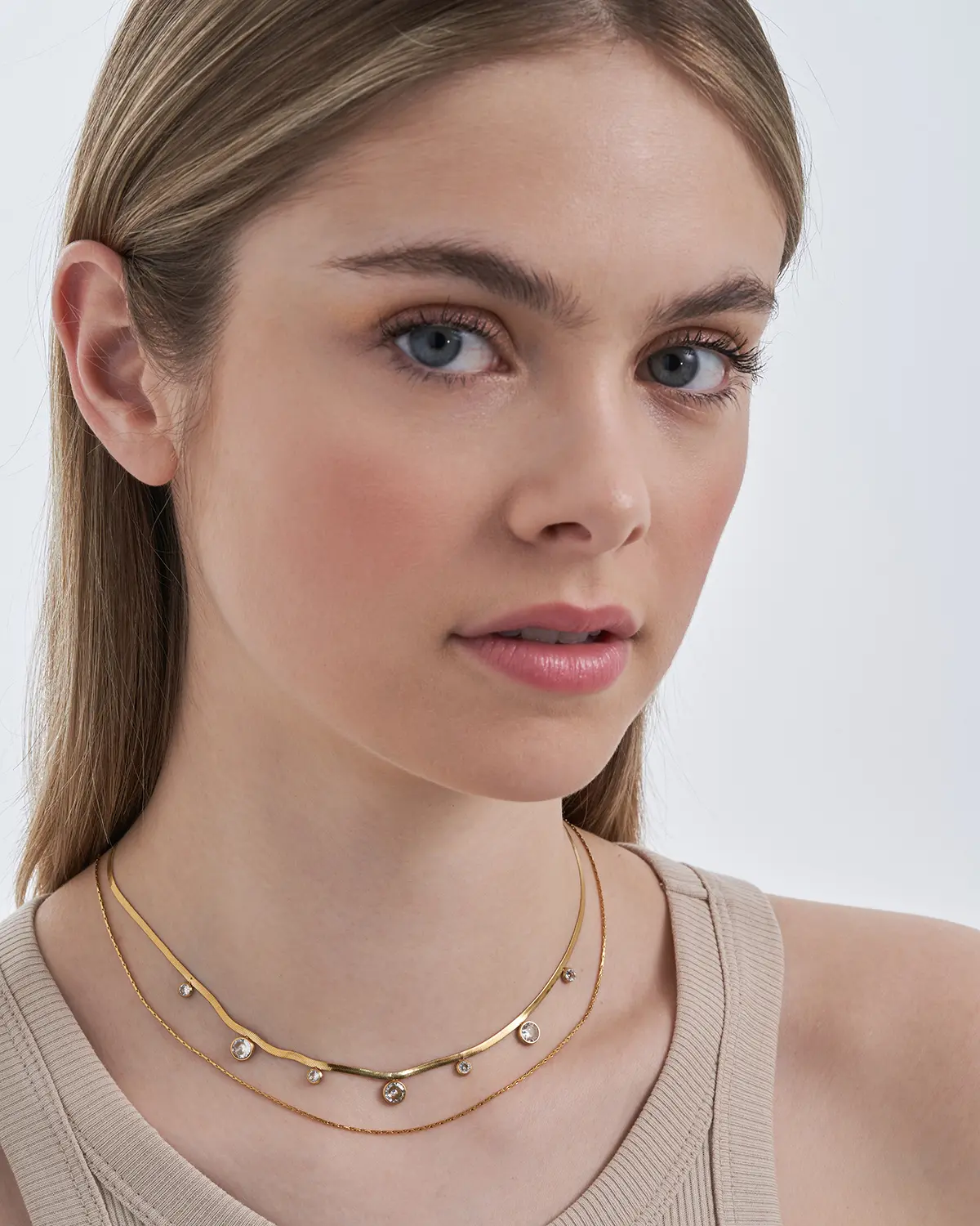 Ketten-Set - Sparkling Steel