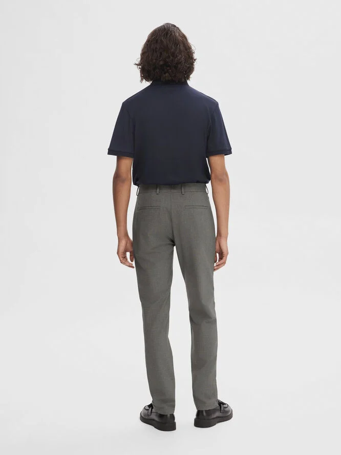 Selected Homme SLHSLIM-ROBERT FLEX 175 PANTS NOOS Grå