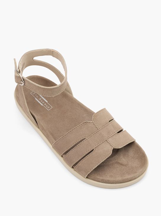 5th Avenue Sandale Taupe