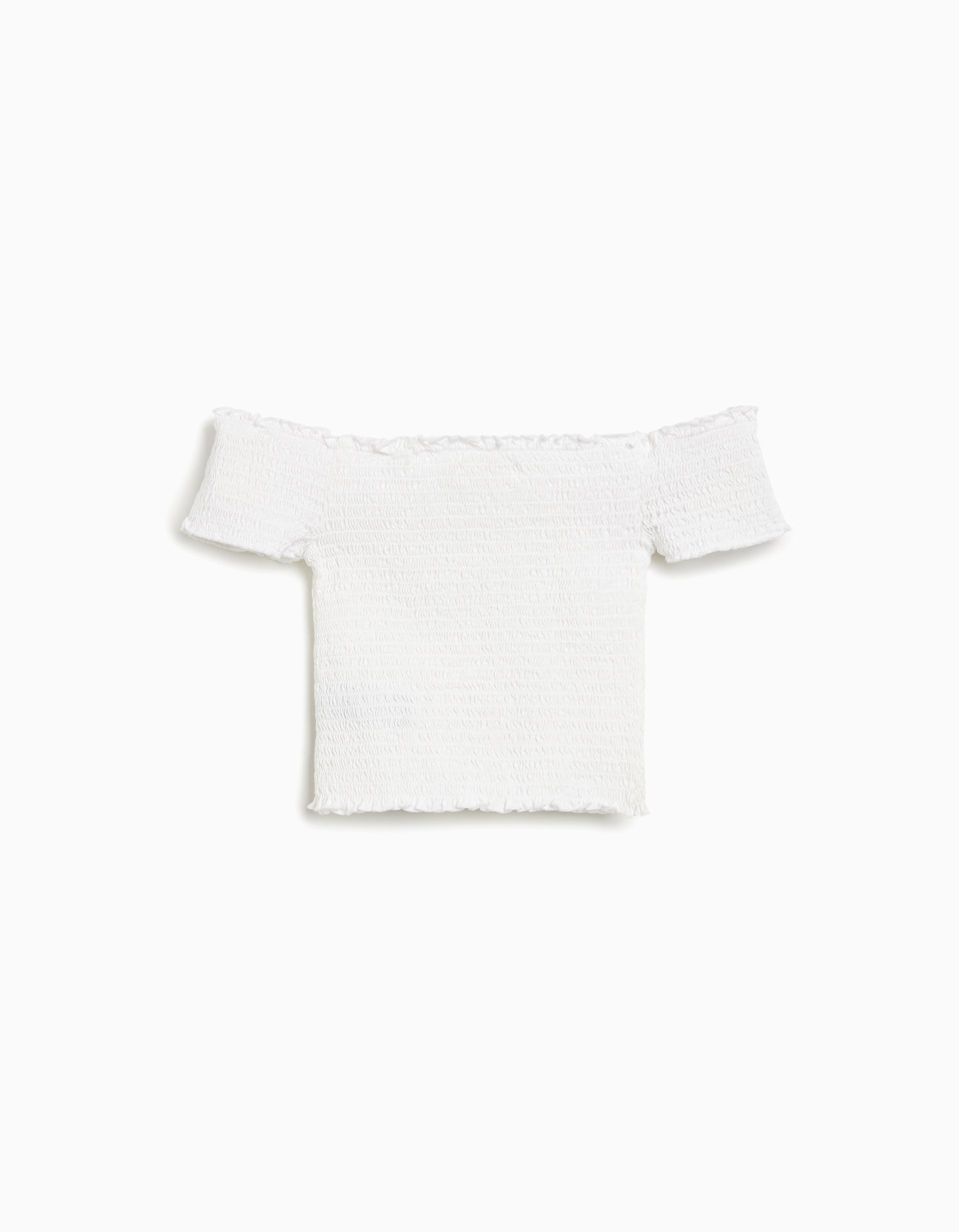 Top Smock, Menina, Branco