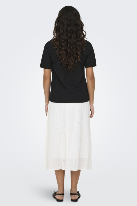 Jacqueline de Yong zwarte dames t-shirt