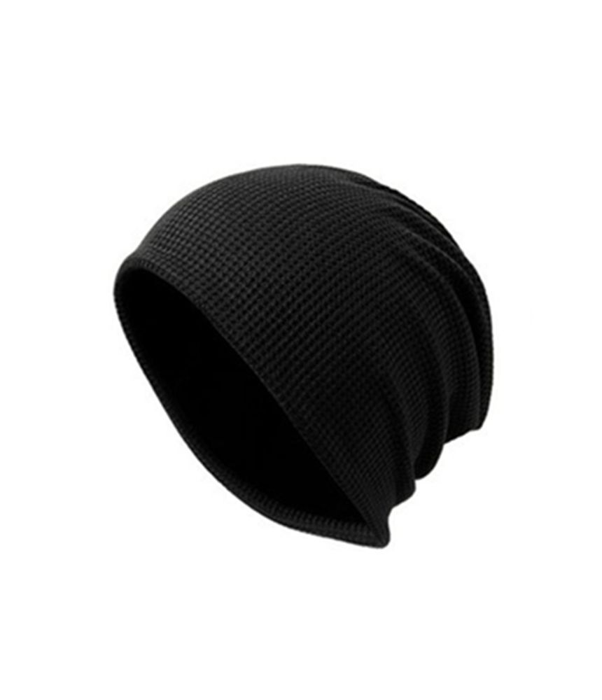Shineon Studio - effen gebreide slouchy muts