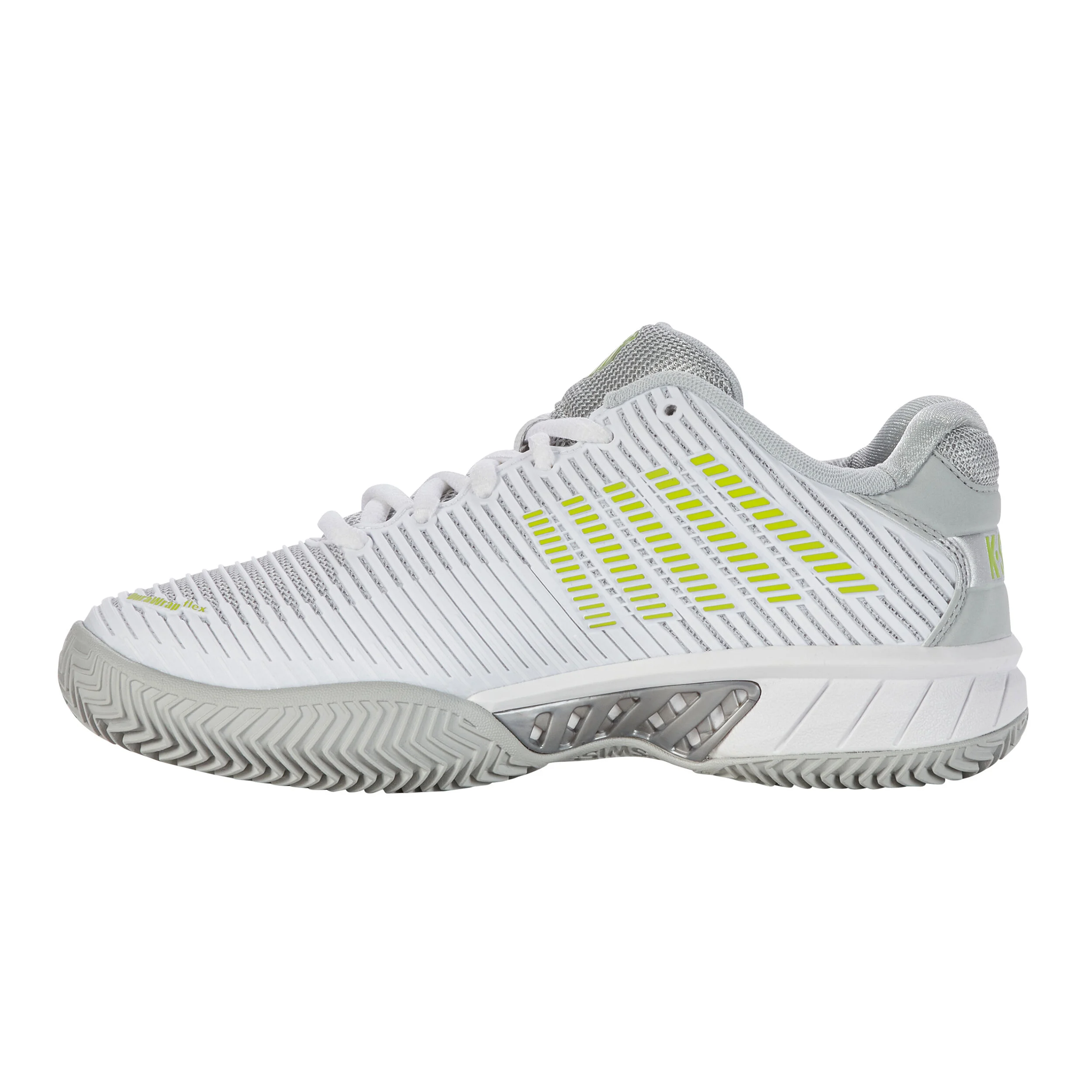 K-Swiss Hypercourt Express 2 CLAY Chaussure Terre Battue Femmes - Blanc , Gris Clair