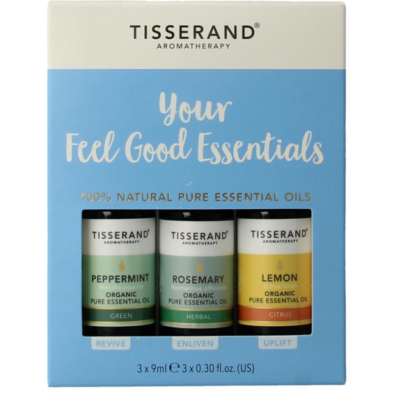 Tisserand Your Feel Good Essential Oil Kit 1 Set