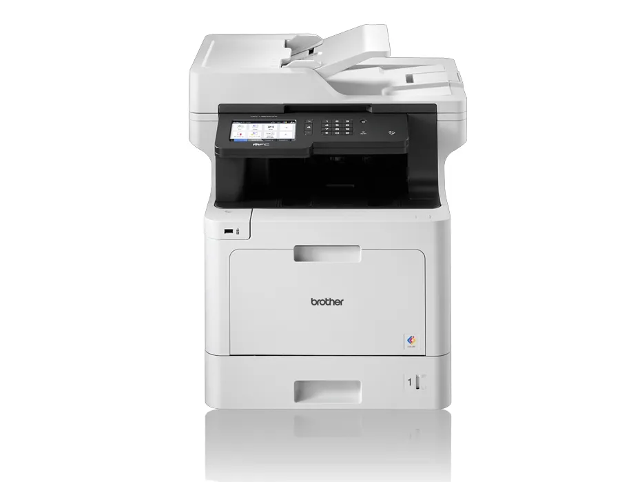Brother MFC-L8900CDW - Multifunktionsprinter - farve - laser - 215.9 x 355.6 mm (original) - A4/Legal (medie) - op til 31 spm (kopiering) - op til 31 spm (udskriver) - 300 ark - 33.6 Kbps - USB 2.0, Gigabit LAN, Wi-Fi(n), USB vært, NFC