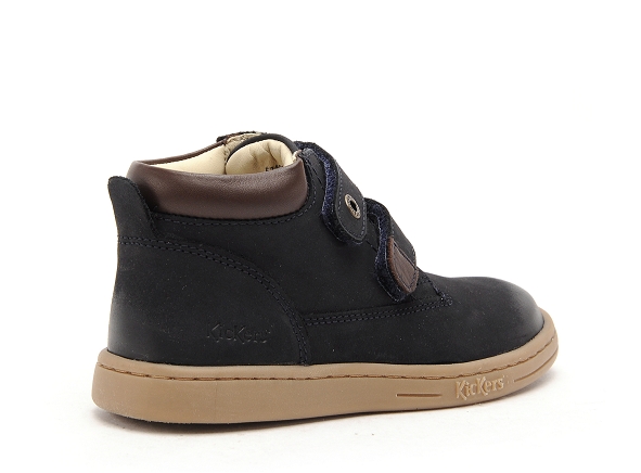 Kickers boots bottine enfant tackeasy bleu