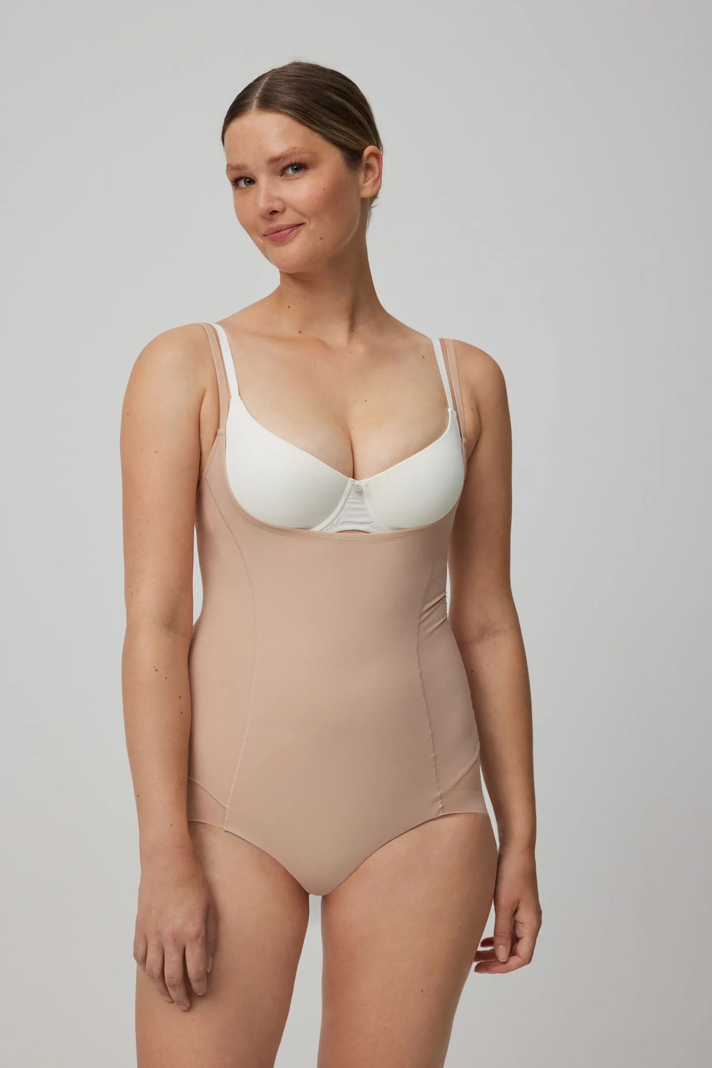YSABEL MORA Body , Bodysuit, elastisch, mittlerer Form-Effekt, Träger verstellbar
