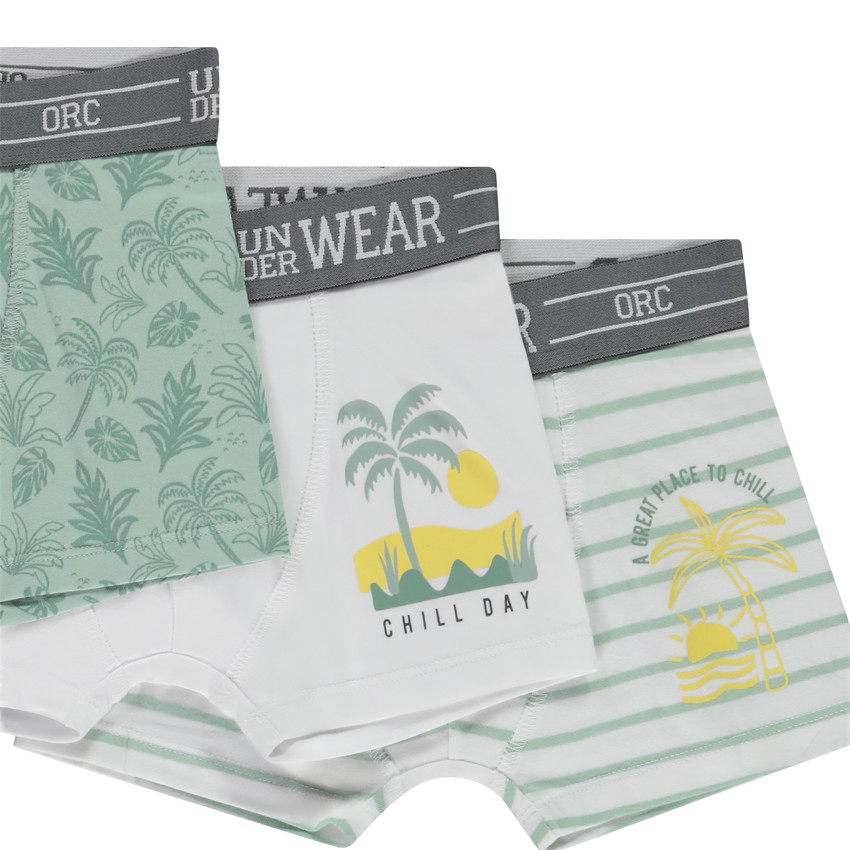 Lot de 5 boxers fantaisie pour garçon
